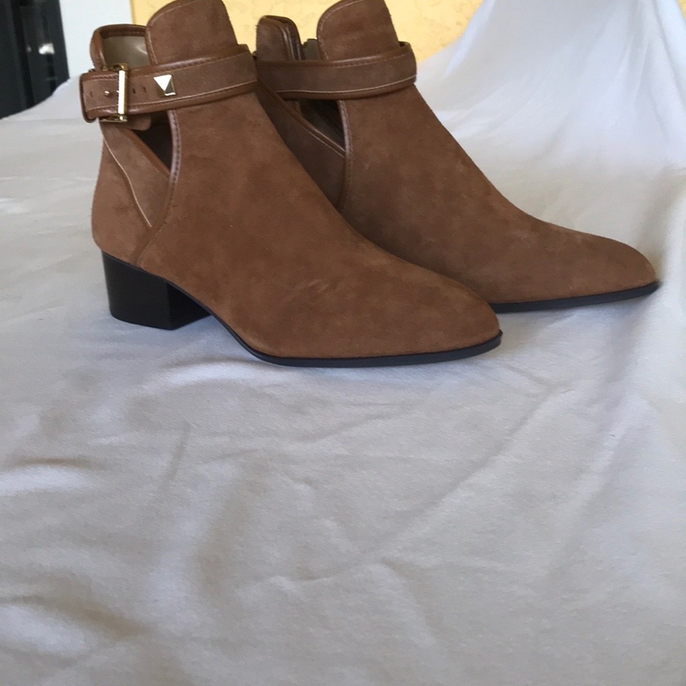 Michael Kors suede bootie